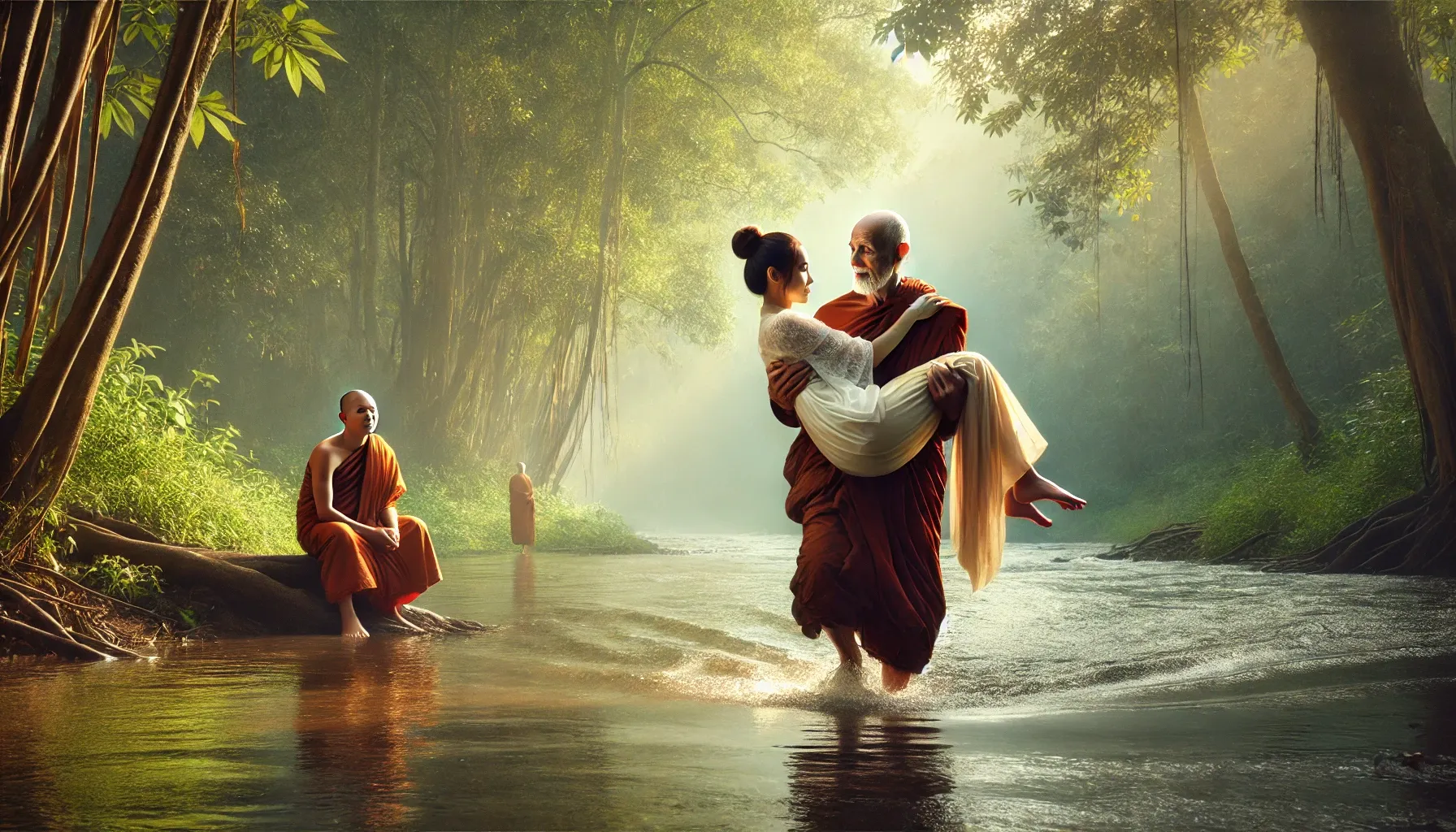 Let Go: The Wisdom of the Two Monks and the River