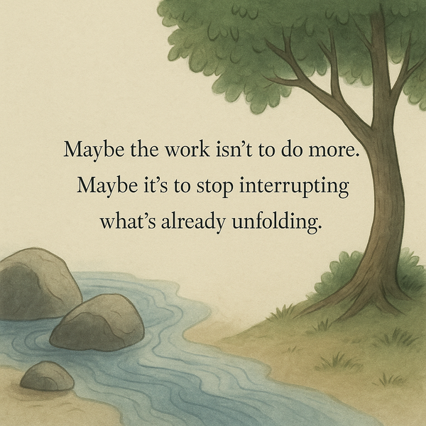 Learning to Let the Grass Grow: A Reflection on Wu Wei Wu